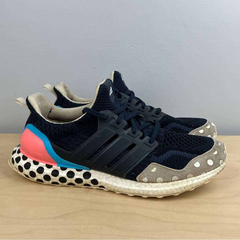 Adidas Women’s Size 10.0 Ultraboost 5.0 DNA Polka Dot Legend Ink Athletic Shoes